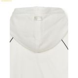  Áo Hoodie MLB Women's Sporty Varsity Banded Crop Hoodie NY (Cream) 3FHDV0344-50CRS 