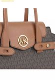  Túi Xách Michael Kors Carmen Medium Logo Belted Satchel 35S2GNMS5B 