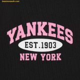  Áo Ba Lỗ MLB Women's Varsity Slim Fit Crop Top with Golgi Nashville NY (Black) 3FTKV0243-50BKS 