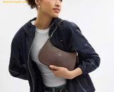  Túi Đeo Vai Coach Teri Shoulder Bag Dark Stone Cv934 Nâu Trơn 