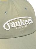  Mũ Lưỡi Trai MLB Vintage Washed Curve Logo Unstructured Ball Cap New York Yankees 3ACPV076N-50KAM Khaki 