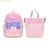 Balo MLB Shiny Backpack Set 7FBK0033N-50PKL Màu Hồng (Set Balo + Túi Tote)