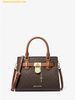  Túi Xách Michael Kors Hamilton Small Logo Satchel Brown 35F1GHMS1B 