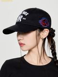  Mũ Lưỡi Trai MLB Cooperstown Patch Unstructured Ball Cap New York Yankees - 3ACPB105N-50BKS Đen 