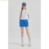  Áo Crop MLB Women's Varsity Crop Slim T-Shirts, Los Angeles Dodgers 3FTSV1843-07WHS White 