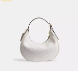  Túi Đeo Vai Coach Emily Shoulder Bag In Signature Canvas White Chalk CDX17 