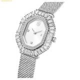  Đồng Hồ Swarovski Matrix octagon watch Metal bracelet, Silver tone, Stainless steel 5732498 - Bạc 