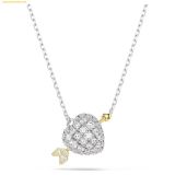  Dây Chuyền Swarovski Idyllia pendant Mixed cuts, Heart with arrow, White, Mixed metal finish 5737291 