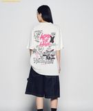  Áo Phông ADLV Alien Universe Short Sleeve T-Shirt Trắng 