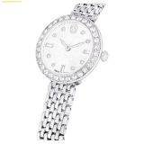  Đồng Hồ Swarovski Matrix tennis 7-link watch Swiss Made, Metal bracelet, Silver tone, Stainless steel 5673022 