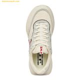  Giày Thể Thao MLB Chunky Runner Boston Red Sox 3ASHRJ13N-43IVS Màu Trắng Kem 