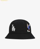  Mũ Bucket MLB Disney Dome Hat LA Dodgers 32CPHK011-07L Đen 