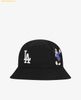  Mũ Bucket MLB Disney Dome Hat LA Dodgers 32CPHK011-07L Đen 