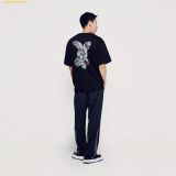  Áo Phông ADLV Bear Doll Fuzzy Rabbit Short Sleeve T-Shirt Đen 