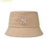 Mũ Bucket MLB Basic Bucket Hat NY (L.Beige) 3AHT7804N-50BGL Begi