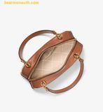  Túi Đeo Vai Michael Kors Cecily Small Signature Logo Shoulder Bag 35F5G8CL1B Trắng Logo 