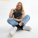  Túi Xách Coach Savannah Small Carryall Bag CAL54 Đen 