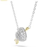  Dây Chuyền Swarovski Idyllia pendant Mixed cuts, Heart with arrow, White, Mixed metal finish 5737291 