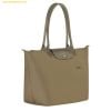  Túi Xách Longchamp Le Pliage Green L Tote Bag Artichoke - Recycled canvas 