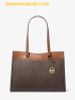 Túi Tote Michael Kors Jet Set Travel Large Leather Pocket Tote Bag