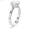  Nhẫn Swarovski Stilla cocktail ring Round cut, White, Silver-tone finish 5717938 