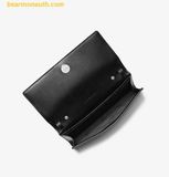  Túi Đeo Chéo Michael Kors Carson Large Pebbled Leather Convertible Crossbody Bag Black 