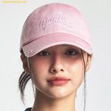  Mũ Lưỡi Trai MLB Vintage Cursive Unstructured Ball Cap NY (Mg.Pink) 