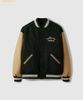  Áo Khoác Bomber WHOAU Varsity Jacket WHJJE4T36U - Màu Hunter 