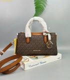  Túi Đeo Chéo Michael Kors Arden Small Signature Logo Messenger Bag 35F5G4XM1B Brown 