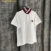  Áo Polo Tommy Hilfiger White Polo Shirt with Logo & Contrast Collar T-shirt Trắng 