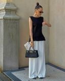  Túi Xách JW PEI Elora Woven Tote Bag - Black 