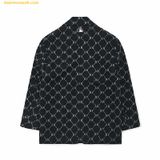  Áo Khoác Vest MLB Diamond Monogram Blazer Jacket New York Yankees (Đen) 3AJKM0124-50BKS 