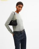  Túi Đeo Vai Coach Teri Shoulder Bag Cv934 Đen Trơn 