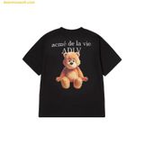  Áo Phông ADLV Ac Bear Basic Logo Short Sleeve T-Shirt Màu Đen 