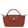 Túi Xách LongChamp Le Pliage Original Pouch With Handle Chestnut Recycled Canvas Size Mini