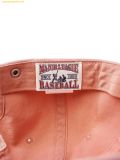  Mũ Lưỡi Trai MLB Varsity Cursive Washed Stitch Unstructured Ball Cap NY D.Peach 3ACPV025N-50PCD 