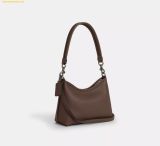  Túi Xách Coach Laurel Small Shoulder Bag Dark Stone CBH16 