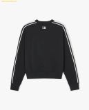  Áo Sweatshirt MLB cổ tròn tay dài Sportive Varsity Track 3FMTV3141-43BKS Đen 