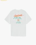  Áo Phông MLB Basic Color Letter Mega Oversized Functional Short Sleeve T-shirt NY - SKU: 3ATSB0653-50WHS, White 