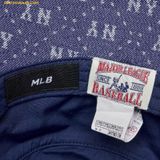  Mũ Bucket MLB Denim Dia Monogram Bucket Hat New York Yankees D.Navy 3AHTMD13N-50NYD 