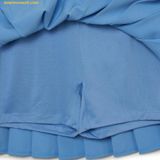  Chân Váy Xếp Ly MLB Women's Basic Small Logo Pleated Skirt LA (Sky blue) 3FSKB0133-07SBS 