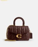  Túi Xách Coach Tabby Top Handle Bag With Quilting CCC12 