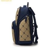  Balo Kèm Tote MLB Jacquard Monogram Boston Red Sox Beigi 7ABKMD35N-NYS 