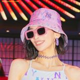  Mũ Bucket MLB Gradient Monogram Bucket Hat New York Yankees - 3AHTM0933-50VOS - Pink 