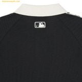  Áo Polo MLB Monogram Partial Pattern Collar T-Shirt NY (Black) 3APQM0343-50BKS 