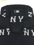  Áo Khoác Phao MLB Women's Megagram Embroidered Tube Hooded Crop Padded NY (Black) 3FDJG1046-50BKS 