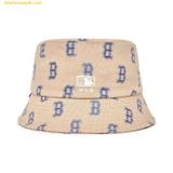  Mũ Bucket MLB Bic Classic Monogram Bucket Hat Boston Red Sox 