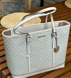  Túi Tote Michael Kors Jet Set Travel Small Logo Top-Zip Tote Bag 35S0GTVT1V 
