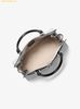  Túi Xách Michael Kors Hamilton medium leather satchel bag with color blocking Intense White Multicolor 35T5SHMS2L 