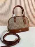  Túi Xách Coach Sabrina Satchel Bag In Signature Canvas 
